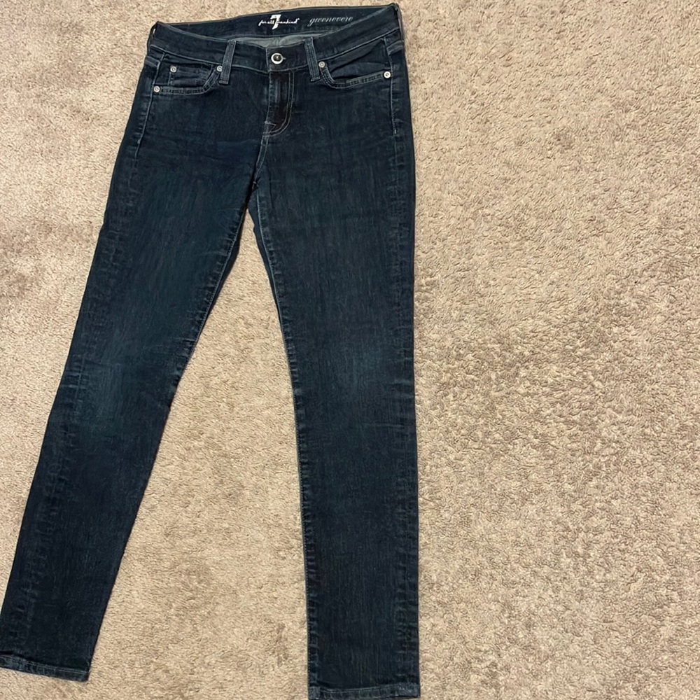 For All Mankind 7 Gwenevere Barely Worn Jeans Size 26